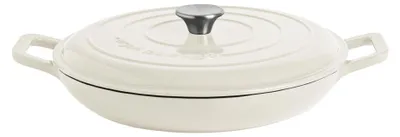 Produktbild von Flache Gusseisen-Auflaufform – 2,3 l – Kieselglanz