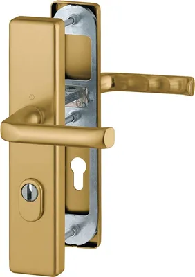 Produktbild von Hoppe Schutz-Drückergarnitur London 61G / 2222ZA / 2220 / 113 ES1 SK2 ZA PZ Vierkant 8mm - 3673016