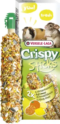 Image de Crispy Sticks Meerschweinchen-Chinchillas Zitrusfrüchte - 2 Stück - 110 g