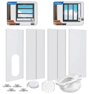 Fensterabdichtung für mobile Klimaanlage, 13/15 cm, 43–144 cm