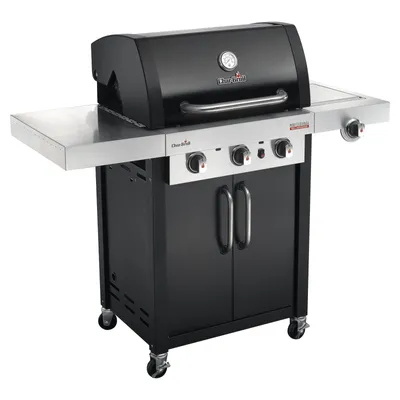 Produktbild von Char-Broil Professional 3400B - 3 Brenner Gasgrill mit Seitenbrenner, Schwarz
