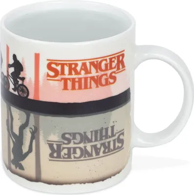 Zdjęcie produktu dla Kubek Stranger Things - Upside Down 315 ml, zmieniający się