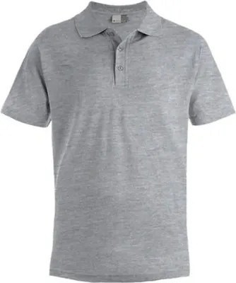 Produktbild von Superior Poloshirt Plus Size Herren, Sportgrau, 4XL