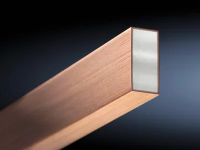 Image de Rittal Sammelschienen CUPONAL 20x10 mm, L=2400 mm