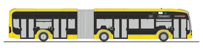 Produktbild von Rietze 77638 - 1/87 Mercedes-Benz eCitaro G Haslach Bus, Kempten - Neu