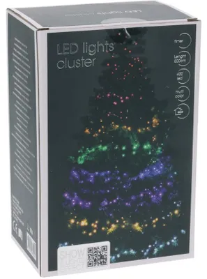 Zdjęcie produktu dla Lampki choinkowe LED z efektem bieżącej wody, 400 szt.