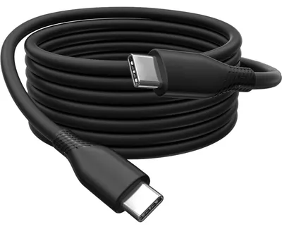 Produktbild von Digitus USB-C Silikon Anschlusskabel, 1m, schwarz, 1 m, USB C, USB C, USB 2.0, 0,48 Gbit/s, Schwarz