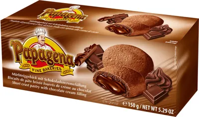 Produktbild von Biscuits mit Schokocremefüllung 150g