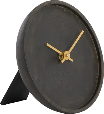 Produktbild von Light & Living - Uhr VETI - 15x4x15cm - Braun