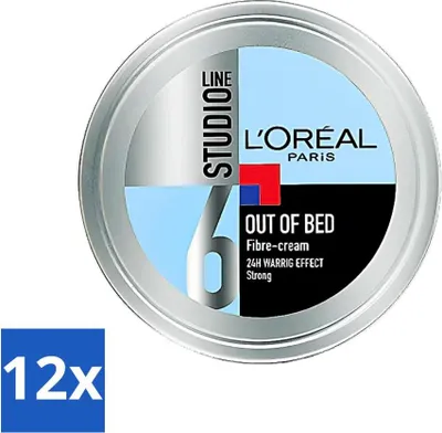 Obrázek produktu pro L'Oréal Studio Line Special FX Out of Bed Fibre Cream 150 ml - hodnotné balení - 12 kusů