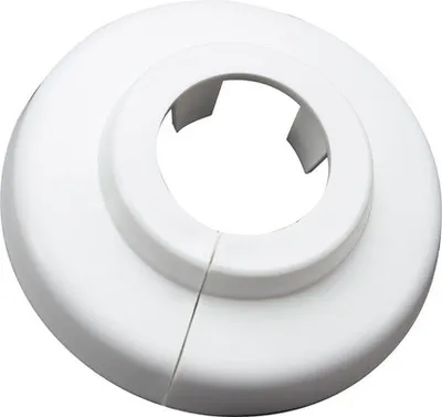 Produktbild von Heizkörperrosette Kunststoff weiß selbsthaftend 18 mm
