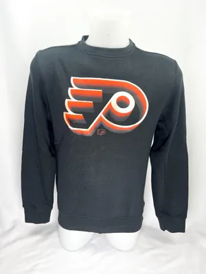 Obrázek produktu pro Pánská mikina Philadelphia Flyers NHL Chrome Graphic Crew Sweatshirt Black Velikost: L