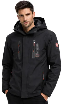 Obrázek produktu pro Geographical Norway Pánská bunda AYOUBE Černá velikost 2XL (SZ2204H/GN-BLACK)