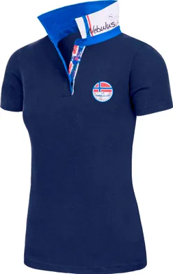 Immagine prodotto di Nebulus Poloshirt REBOUND Damen, Camicia, Felpa, Polo, P6586 - Damen, navy-kobalt, L/40