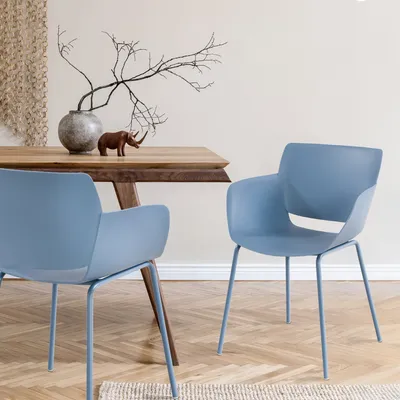 Produktbild von Stuhl HLO-CP120  blau