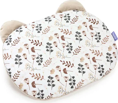 Produktbild von Boho Garden & Ecru Velvet Kissen Teddybär-Kopf 26x36cm