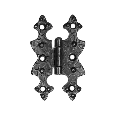 Produktbild von Möbelscharniere Möbelband Vintage Antik 70x45mm Zierscharniere Scharnier Türband Möbel Möbelbänder Schwarz