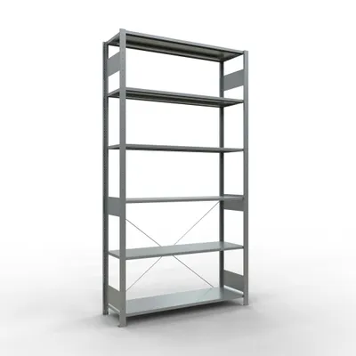 Produktbild von Stecksystem Grundregal - 2500x1300x400 mm, Typ  150 kg