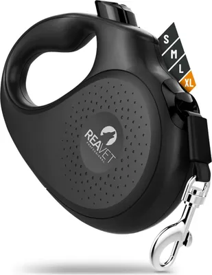 Produktbild von Uittrekbare Hundeleine 8 m für große Hunde - Ergonomischer Antirutsch-Handgriff mit Bremssystem