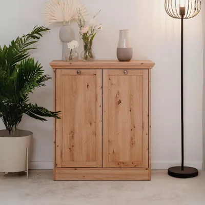 Immagine prodotto di Madia 2 ante rovere anticato Timber01A 80x35x90H Il fascino del legno naturale nella tua casa