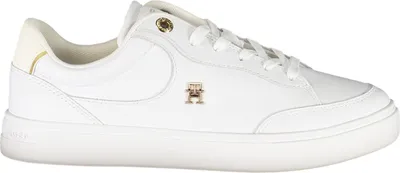 Produktbild von Stylischer Damensportschuh in Weiß mit Kontrastdetails und Komfort-Fußbett