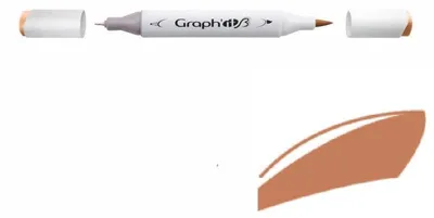 Obrázek produktu pro Lihová fixa GRAPH'IT oboustranná Brush & Chisel, Nude 2