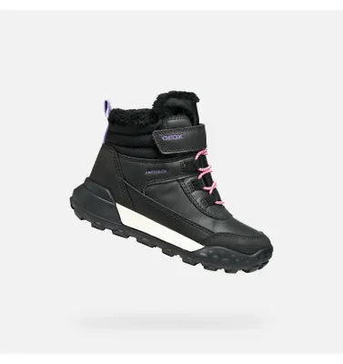Produktbild von Geox Schwarze Mädchen-Ankle-Boots von Trekkyup AB 33