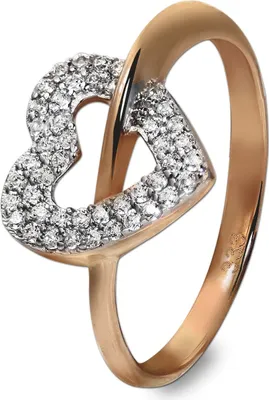 Image de GoldDream Bague zircon 333 or rose T. 56 or rose Femme Bijoux GDR521E56