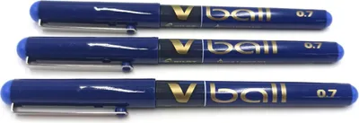 Produktbild von PILOT VBall 0 7 Roller Blaue Flüssigtinte Mittelspitze Pens Schreiben