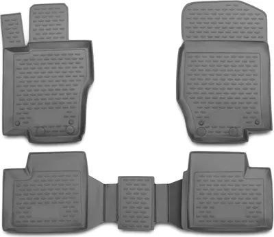 Zdjęcie produktu dla 2005-2011 Mercedes M W164 dywaniki podłogowe TPE szare 4 szt