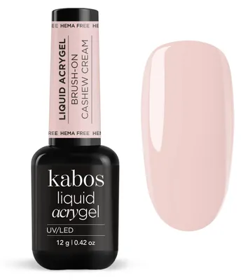 Produktbild von Kabos Liquid Acrygel Brush-On UV/LED Cashew Cream 12 g | Acrylgel für Nägel