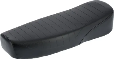 Produktbild von Sitzbank strukturiert, Schwarz/Schwarz ohne Schriftzug - für Simson S50, S51, S70 Enduro