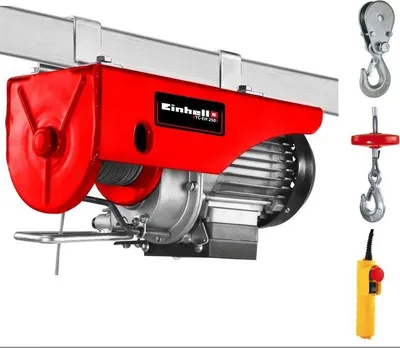 Image de Palan électrique – TC-EH 250 – Capacité 250 kg – Câble acier 11,5 m