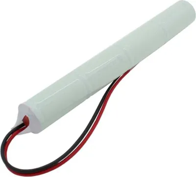 Produktbild von Notleuchtenakku NiMH 4,8V 2500mAh L1x4 Sub-C mit 200mm Kabel einseitig ersetzt 4,8 V Akku