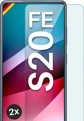 Produktbild von Glas Schutzfolie für Samsung Galaxy S20 FE, Stückzahl:2er Set