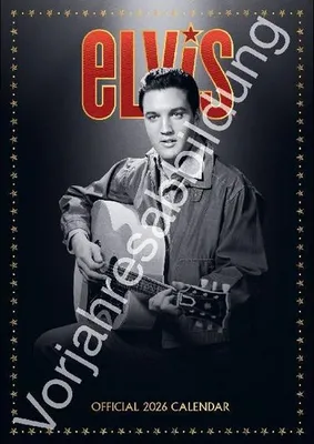 Image de Calendrier de posters Elvis 2027