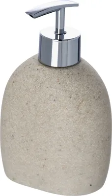 Obrázek produktu pro WENKO Dávkovač mýdla Puro Natural Dávkovač pleťového mléka Koupelna 290 ml Koupelna WC