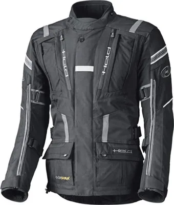 Produktbild von Held Hakuna II Motorrad Textiljacke (Black/Grey,XXL)
