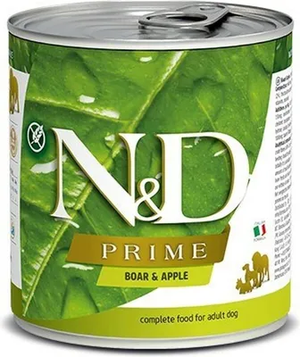 Produktbild von Farmina Apfel Wildschwein Nassfutter 285 g