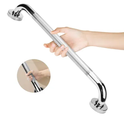 Produktbild von Haltegriff Badezimmer Sicherheitsgriff Wandgriff - 50 cm - Edelstahl 304 - Rutschfest - Mit Befestigungsschrauben