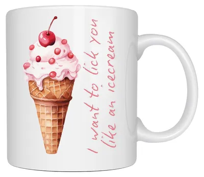 Kaffeebecher 325 ml, lustiger Valentinstagsspruch, Keramik, weiß