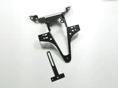 Image de ZIEGER Basic Support de plaque d'immatriculation compatible avec Kawasaki ER-6 n / f BJ 2009-11