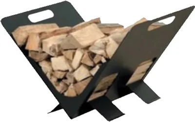 Produktbild von Holzkorb Kekai Leggio 32x42x80 cm aus Schmiedeeisen
