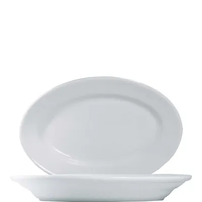 Produktbild von Saturnia Tivoli White Platte oval, 31cm, Porzellan, weiß, 1 Stück