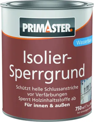 Produktbild von Primaster Isoliersperrgrund 750 ml weiß