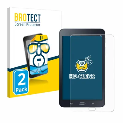 Produktbild von 2x Für Samsung Galaxy Tab A6 7.0 Schutzfolie BROTECT Displayschutz Display Schutz Folie Klar Transparent