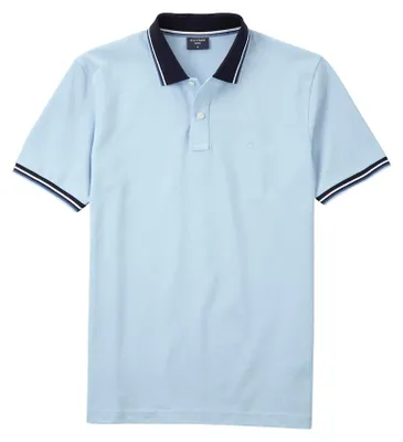 Produktbild von Olymp Herren Polohemd CASUAL in Blau, Größe M
