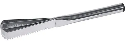 Obrázok produktu pre CONTACTO Škrabka na ryby, dĺžka: 260 mm, šírka: 50 mm, dĺžka čepele: 100 mm
