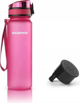 Zdjęcie produktu dla AQUAPHOR - Filtr miejski - 0,5 l - różowy