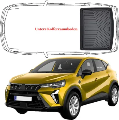 Produktbild von Trimak Untere Kofferraumwanne kompatibel mit Mitsubishi ASX 2.Gen ab 2023